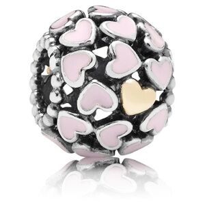 Pandora abundance of love Heart Charm